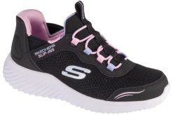 Buty SKECHERS BOUNDER - SIMPLE CUT SLIP-INS Czarny. Czarne obuwie do biegania damskie Skechers. Za 199.99 zł.