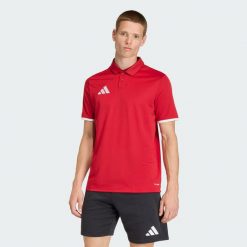Koszulka męska adidas Entrada 26 Polo. Białe koszulki polo męskie Adidas, m, bez wzorów, z poliesteru, bez ramiączek. Za 78.99 zł.