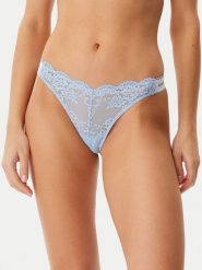 Guess Stringi O3RE08 KBBT0 Niebieski. Niebieskie stringi damskie Guess, xs, z aplikacjami, z syntetyku. Za 89.99 zł.