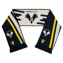 Szalik Hellas Vérone 2022/23. Niebieskie szaliki i kominy damskie Macron, bez wzorów. Za 163.50 zł.