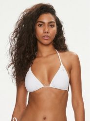 Guess Góra od bikini E4GJ00 LY00K Biały. Białe bikini damskie Guess, z aplikacjami. Za 149.99 zł.