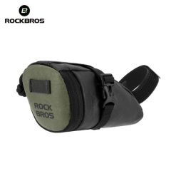 Torba na siodło lekka wodoodporna ROCKBROS. Zielone torebki klasyczne damskie ROCKBROS, bez wzorów, z materiału, bez dodatków. Za 53.28 zł.