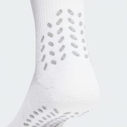 Skarpety adidas Football GRIP Printed Cushioned Crew Performance. Białe skarpetki damskie Adidas, bez wzorów, z materiału. Za 109.00 zł.