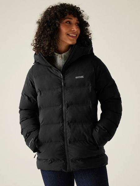 Regatta Kurtka pikowana "Altoro Thermal" w kolorze czarnym rozmiar: 46. Czarne kurtki damskie Regatta, bez wzorów, bez kaptura. Za 414.33 zł.