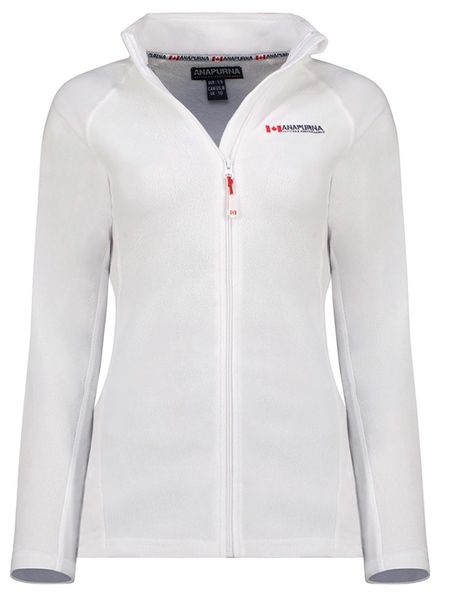 ANAPURNA Kurtka polarowa "Tonneau" w kolorze białym rozmiar: M. Białe kurtki damskie ANAPURNA, m, bez wzorów, z materiału, bez kaptura. Za 60.99 zł.