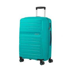 American Tourister Sunside 51G-21-002 (turkusowy). Niebieskie walizki AMERICAN TOURISTER, bez wzorów. Za 399.00 zł.
