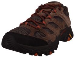 Buty trekkingowe męskie Merrell Trekkingowe Męskie Moab 3 Gtx Gore-tex. Brązowe buty trekkingowe męskie MERRELL, z gore-texu, bez zapięcia, outdoorowe, gore-tex. Za 722.00 zł.