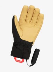 Rękawiczki z membraną damskie Salewa Ortles PTX/TWR Gloves. Czarne rękawiczki damskie Salewa, bez wzorów, z elastanu. Za 561.40 zł.