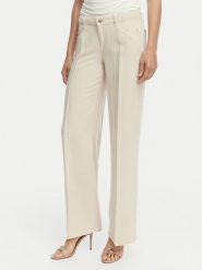 Guess Jeansy W4GA96 WDP85 Kremowy Wide Leg. Białe jeansy damskie Guess. Za 524.99 zł.