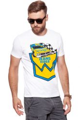 WRANGLER T SHIRT B&Y CREW TEE WHITE W7C41FK12 112131688. Białe t-shirty męskie Wrangler, m, bez wzorów, z bawełny, bez kołnierzyka. W wyprzedaży za 39.99 zł.