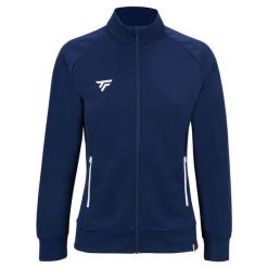 Dziewczęca bluza dresowa Tecnifibre Team. Niebieskie bluzy z kapturem damskie TECNIFIBRE, z dresówki. Za 190.50 zł.