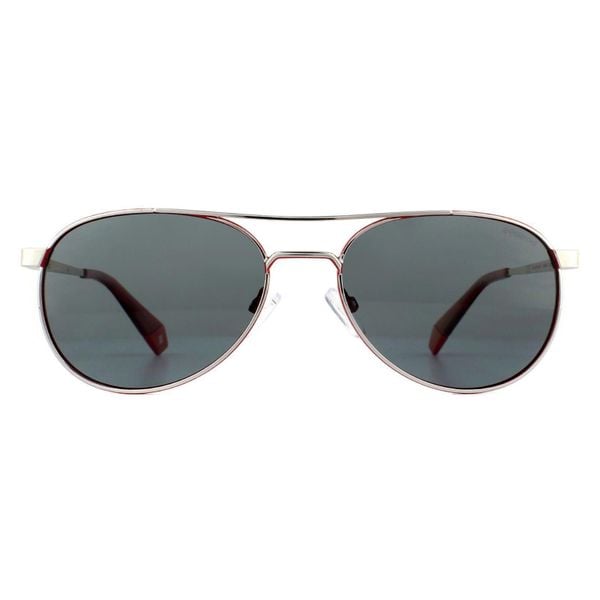 Okulary przeciwsłoneczne Damskie Polaroid 6070-S-X-J2B-56 Metal. Szare okulary przeciwsłoneczne damskie Polaroid. Za 296.45 zł.