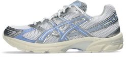 Uniseksowe buty sportowe ASICS GEL-1130 White / Light Sapphire. Białe buty sportowe na co dzień męskie Asics, z gumy, bez zapięcia, trekkingowe. Za 500.00 zł.