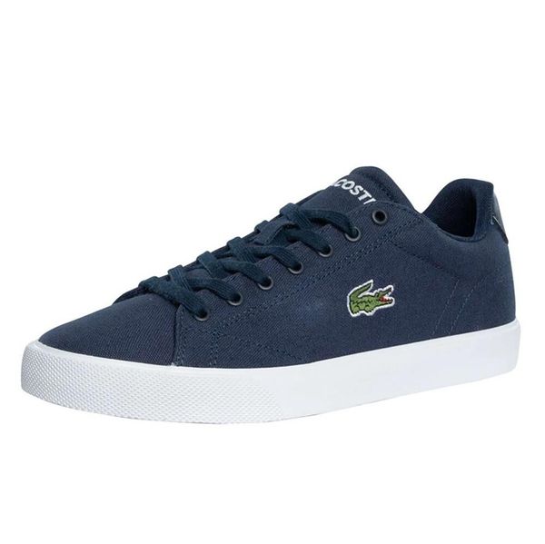 Buty Sportowe Męskie Lacoste Lerond Set 125 1 Cma. Niebieskie buty sportowe na co dzień męskie Lacoste, z jeansu, bez zapięcia, trekkingowe. Za 387.20 zł.