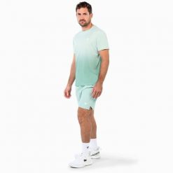 Męska koszulka tenisowa Tecnifibre T-Shirt X-Loop Tee. Zielone t-shirty męskie TECNIFIBRE, m, bez wzorów, z materiału, bez kołnierzyka. Za 214.99 zł.