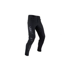 Spodnie rowerowe MTB męskie Leatt Gravity 4.0 Black. Czarne spodnie materiałowe męskie LEATT, bez wzorów, sportowe. W wyprzedaży za 609.60 zł.