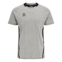 Koszulka Hummel Cima XK. Szare t-shirty damskie HUMMEL, s, z bawełny, bez ramiączek, do piłki nożnej. Za 176.50 zł.