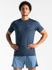 Dare 2b Koszulka sportowa "Persist" w kolorze niebieskim rozmiar: M. Niebieskie t-shirty sportowe męskie Dare 2b, m, z materiału, bez ramiączek, outdoorowe. Za 74.46 zł.