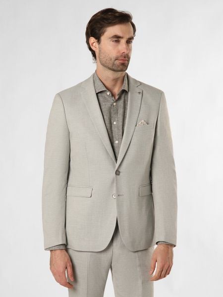 Finshley & Harding London kurtka modułowa - Brixdon Mężczyźni Slim Fit zielony|szary, 46. Szare kurtki męskie Finshley & Harding London, m, bez wzorów, eleganckie, bez kaptura. Za 549.95 zł.