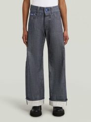 G-Star Dżinsy - Loose fit - w kolorze antracytowym rozmiar: W30/L30. Czarne jeansy damskie G-Star, z podwyższonym stanem. Za 395.31 zł.