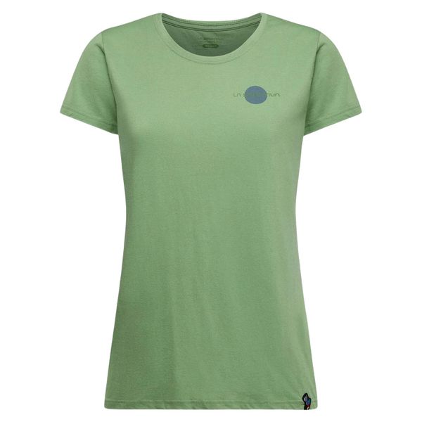 Koszulka damska La Sportiva Stone. Zielone t-shirty damskie La Sportiva, l, bez wzorów, z bawełny, bez kołnierzyka. Za 194.00 zł.