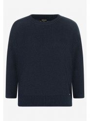 More & More Sweter w kolorze granatowym rozmiar: 40. Niebieskie swetry klasyczne damskie MORE & MORE, bez kołnierzyka. Za 148.26 zł.