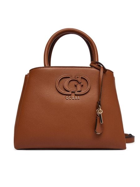 Guess Torebka Isola HWBG99 05060 Brązowy. Brązowe torebki klasyczne damskie Guess, z aplikacjami, ze skóry, bez dodatków. Za 639.99 zł.