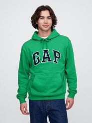 GAP Bluza w kolorze zielonym rozmiar: L. Zielone bluzy z kapturem męskie GAP, l, z bawełny. Za 114.17 zł.