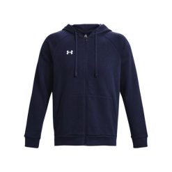 Polarowa bluza z kapturem zapinana na zamek Under Armour Rival. Białe bluzy z kapturem męskie Under Armour, xl, z polaru. Za 392.00 zł.