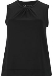 Damski tank top Q Sportswear Hella. Czarne topy sportowe damskie ENDURANCE Q, na lato, bez wzorów, z materiału, bez ramiączek. Za 104.50 zł.