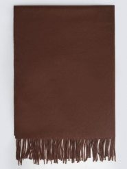BIG STAR Szal w kolorze brązowym - 210 x 74 cm rozmiar: onesize. Brązowe szaliki i kominy damskie Big Star, bez wzorów, z materiału. Za 64.99 zł.