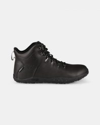 Uniseksowe wysokie buty outdoorowe minimalistyczne Kilpi BARE LEATHER HIGH-U. Czarne buty trekkingowe męskie Kilpi. Za 783.53 zł.
