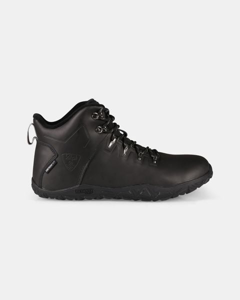 Uniseksowe wysokie buty outdoorowe minimalistyczne Kilpi BARE LEATHER HIGH-U. Czarne buty trekkingowe męskie Kilpi. Za 783.53 zł.