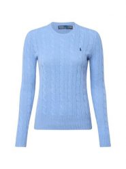 Polo Ralph Lauren Sweter z zawartością kaszmiru Kobiety Kaszmir niebieski, XS. Niebieskie swetry klasyczne damskie Polo Ralph Lauren, xs, z dzianiny, bez kołnierzyka. Za 999.95 zł.