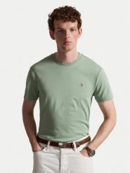 Polo Ralph Lauren T-Shirt 710740727505 Zielony jasny Regular Fit. Zielone koszulki polo męskie Polo Ralph Lauren, m, bez wzorów, z bawełny, bez ramiączek. Za 439.99 zł.