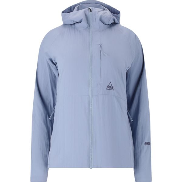 Damska kurtka wodoodporna SOS Ben Nevis. Niebieskie kurtki damskie SOS, bez wzorów, bez kaptura. W wyprzedaży za 438.50 zł.