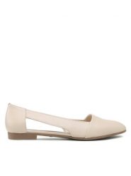 Lasocki Baleriny RST-IRENA-09 Beżowy. Brązowe baleriny damskie Lasocki, bez wzorów, ze skóry, bez obcasa. Za 159.99 zł.