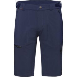 Spodenki trekkingowe męskie Mammut Runbold. Niebieskie szorty męskie Mammut, bez wzorów, sportowe. Za 349.99 zł.