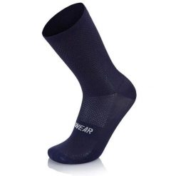 Skarpetki Mb Wear Pro H15. Niebieskie skarpetki damskie MB WEAR, bez wzorów, z elastanu. Za 70.00 zł.