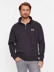 LEE MĘSKA BLUZA HALF ZIP SWS WASHED BLACK 112341671 LL99017013. Czarne bluzy bez kaptura męskie Lee, l. Za 199.99 zł.