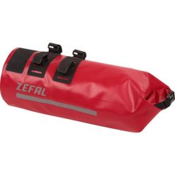 Torba na kierownicę Z Adventure Aero F8. Czerwone torebki klasyczne damskie ZEFAL, bez wzorów, z materiału, bez dodatków. W wyprzedaży za 193.25 zł.