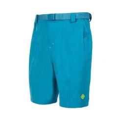 BEAR II Męskie spodenki trekkingowe i do wędrówek, technologia Dry Fit odprowadz. Zielone szorty męskie IZAS, bez kołnierzyka. Za 226.04 zł.