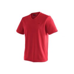 T-shirt Maier Sports Wali. Czerwone t-shirty męskie Maier Sports, xl, bez wzorów, z materiału, bez kołnierzyka. Za 234.00 zł.