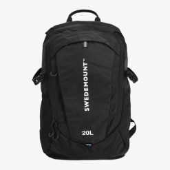 Plecak turystyczny unisex Swedemount Trail Backpack 20L. Czarne plecaki damskie SWEDEMOUNT, bez wzorów. Za 199.99 zł.