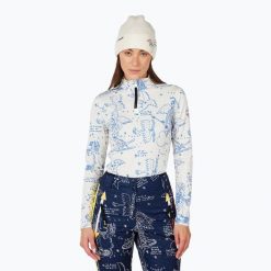 Bluza damska Rossignol JCC Booster Half Zip snow angel. Białe bluzy bez kaptura damskie Rossignol. Za 699.99 zł.