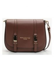 Maison héritage PARIS Skórzana torebka "Tex" w kolorze ciemnobrązowym - 25 x 19 x 9 cm rozmiar: onesize. Brązowe torebki klasyczne damskie maison héritage PARIS, bez wzorów, z materiału, bez dodatków. Za 304.99 zł.