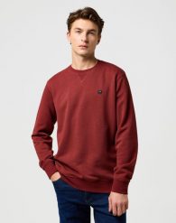 MESKA BLUZA WRANGLER SIGN OFF CREW FIRED BRICK 112371464. Bluzy bez kaptura męskie Wrangler, s. Za 169.99 zł.