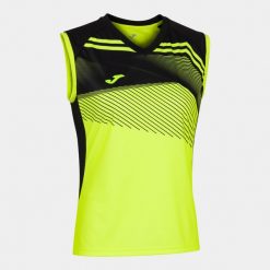 Koszulka do siatkówki damska Joma Supernova II. Czarne t-shirty damskie Joma, xl, bez wzorów, bez kołnierzyka. W wyprzedaży za 70.00 zł.