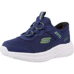 Buty SKECHERS 404208N Niebieski. Niebieskie buty fitness męskie Skechers, na fitness i siłownię. Za 144.99 zł.