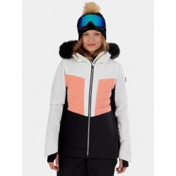 Kurtka Narciarska Damska Fundango Salina. Białe kurtki narciarskie i snowboardowe damskie Fundango, bez wzorów, bez kaptura, narciarskie. W wyprzedaży za 699.00 zł.